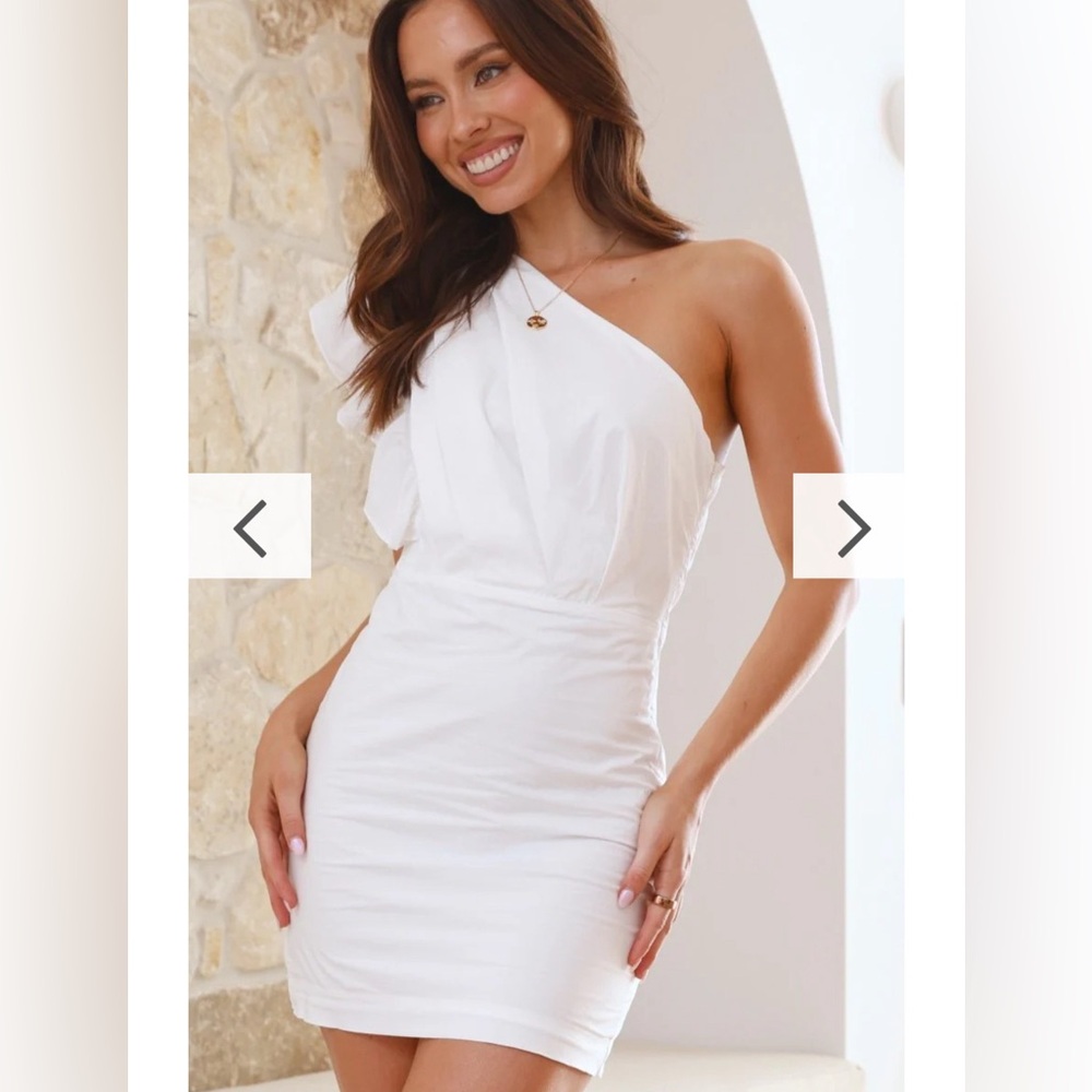 Billy J Gracen Mini Dress White bride